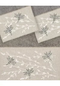 BRAELYN 3PC Embellished Towel Set