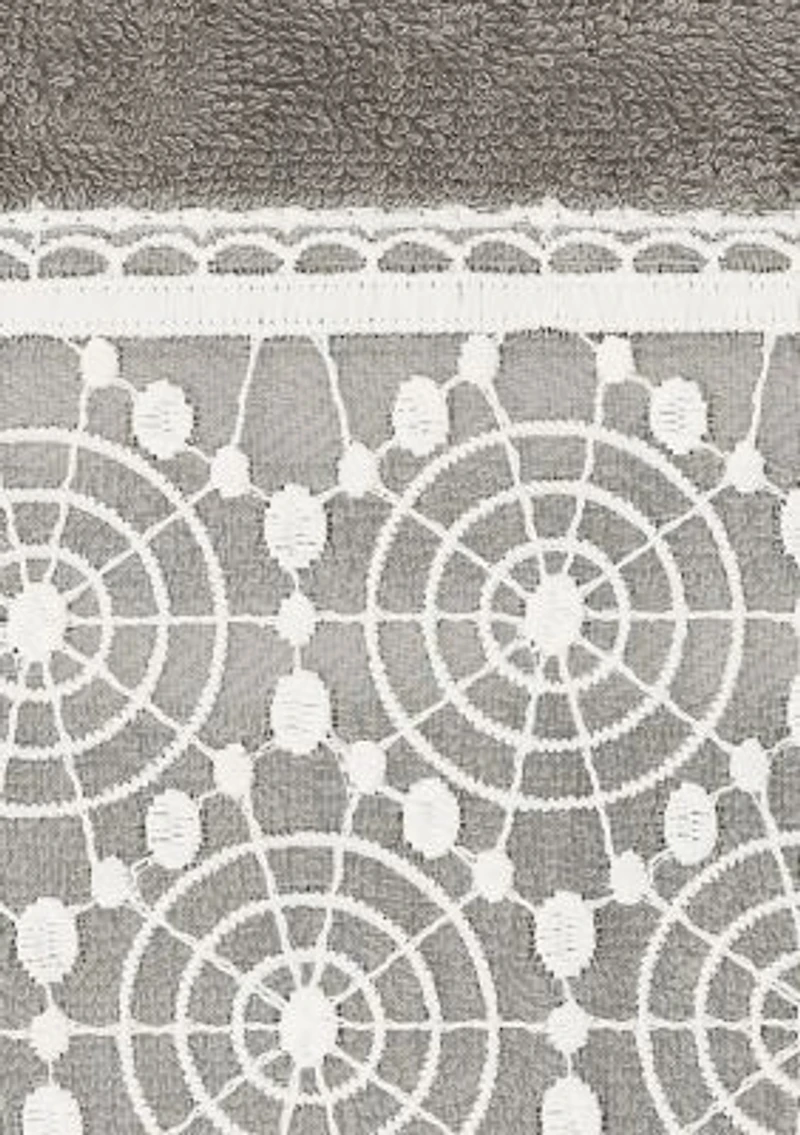 ARIAN Cream Lace Embellished Hand Towel