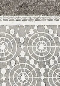 ARIAN Cream Lace Embellished Hand Towel