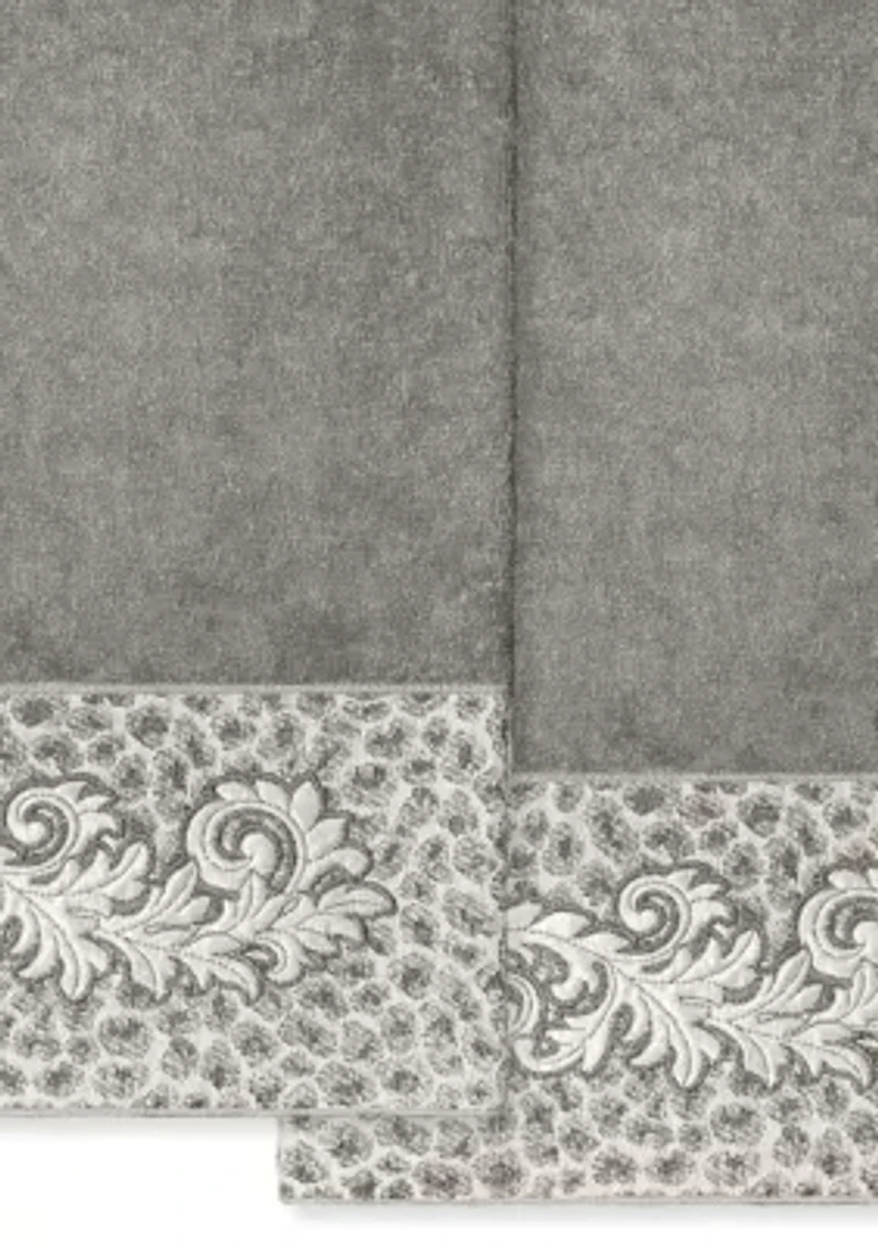 APRIL 2PC Embellished Bath Towel Set