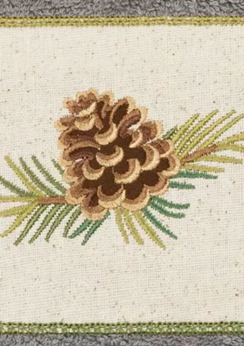 PIERRE 2PC Embellished Hand Towel Set