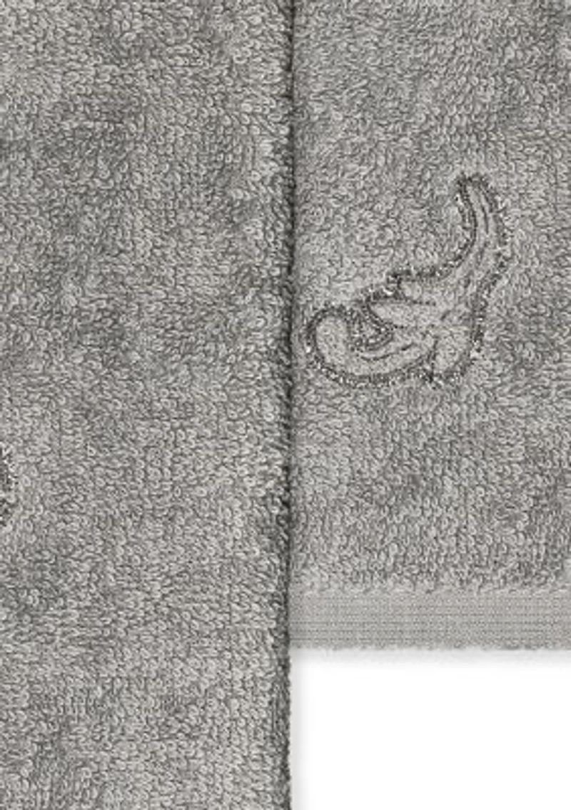 APRIL 2PC Embellished Washcloth Set