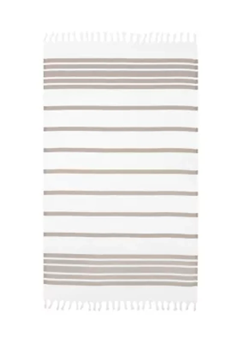Herringbone Pestemal Beach Towel