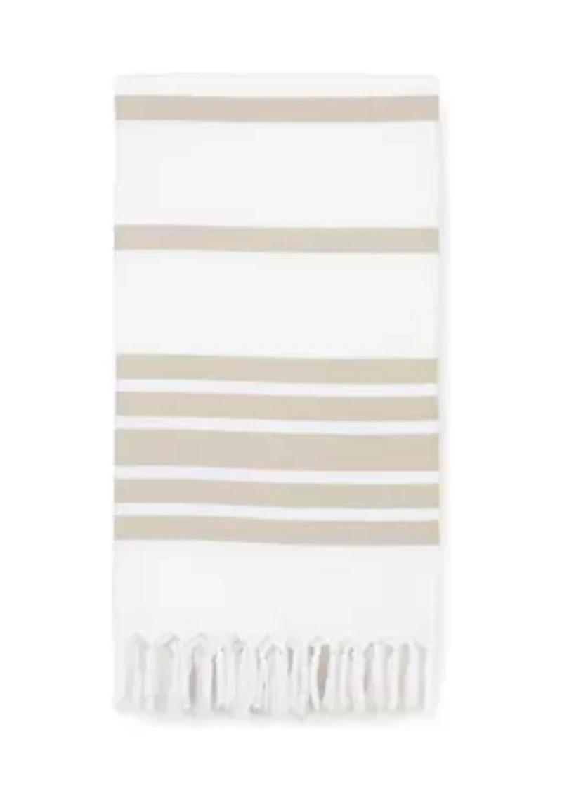 Herringbone Pestemal Beach Towel