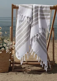 Herringbone Pestemal Beach Towel