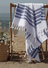 Herringbone Pestemal Beach Towel