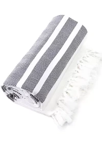 Herringbone Pestemal Beach Towel