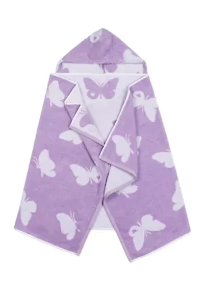 Hooded Easy Bath and Beach Wrap for Girls