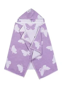 Hooded Easy Bath and Beach Wrap for Girls