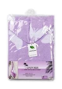 Hooded Easy Bath and Beach Wrap for Girls
