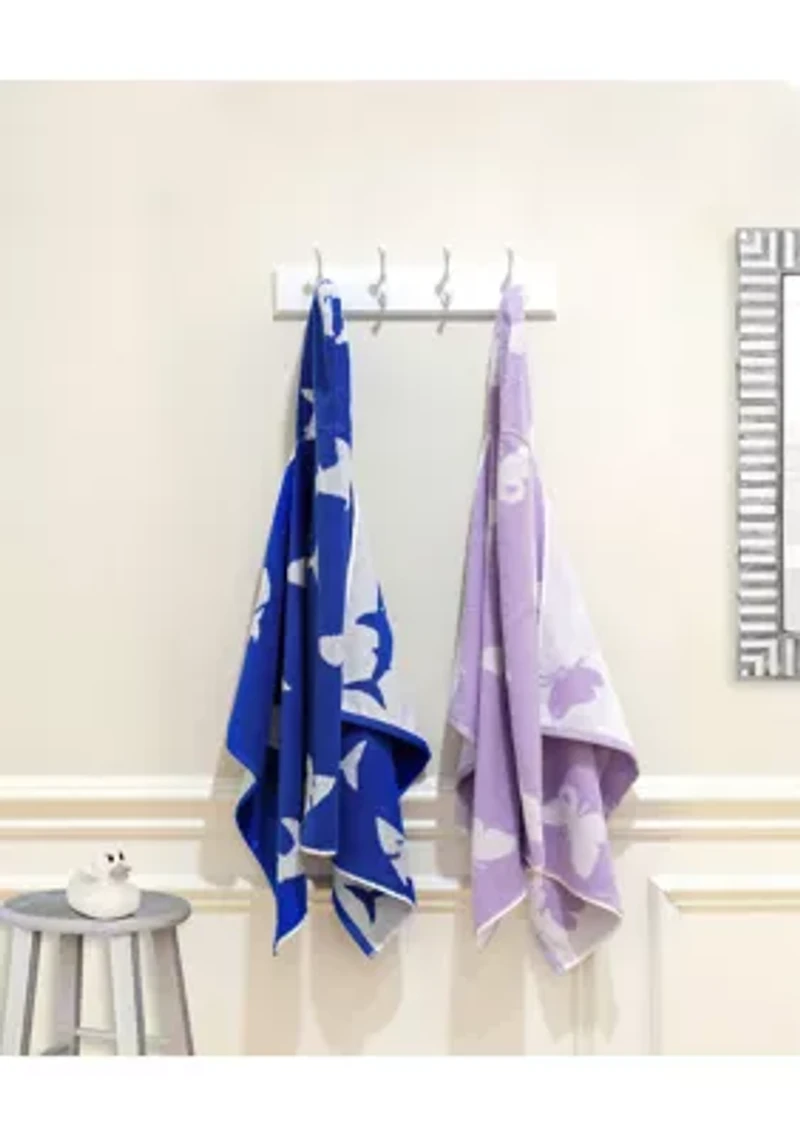Hooded Easy Bath and Beach Wrap for Girls
