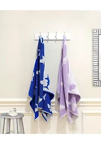 Hooded Easy Bath and Beach Wrap for Girls