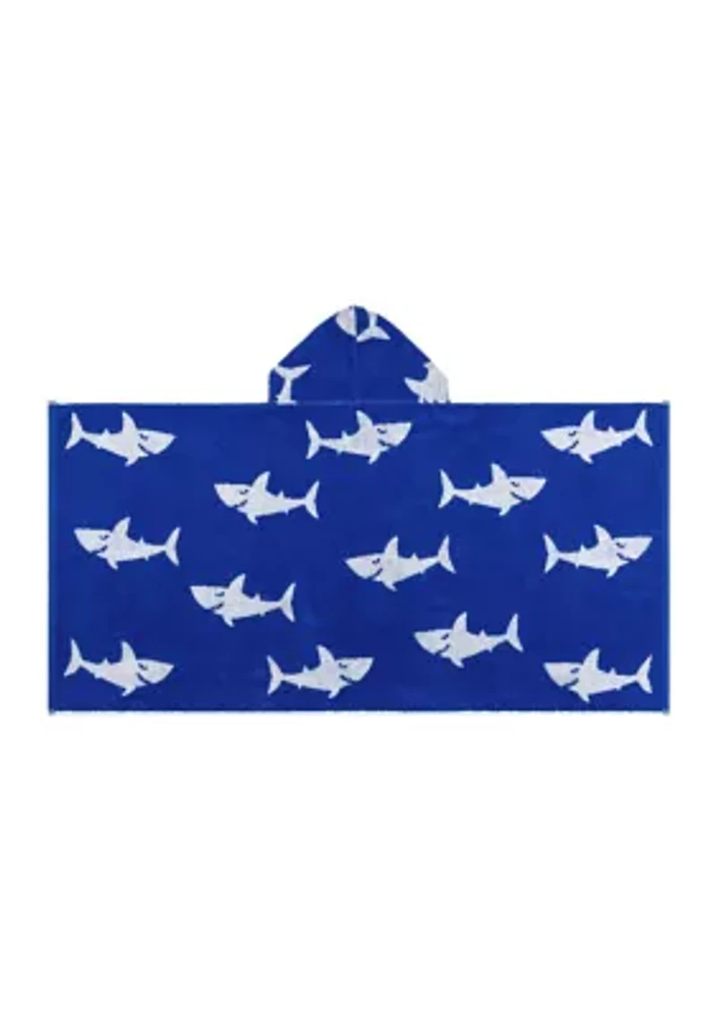 Hooded Easy Bath and Beach Wrap for Boys