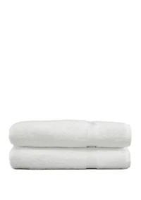 Set of 2 Turkish Cotton Terry Bath Sheets