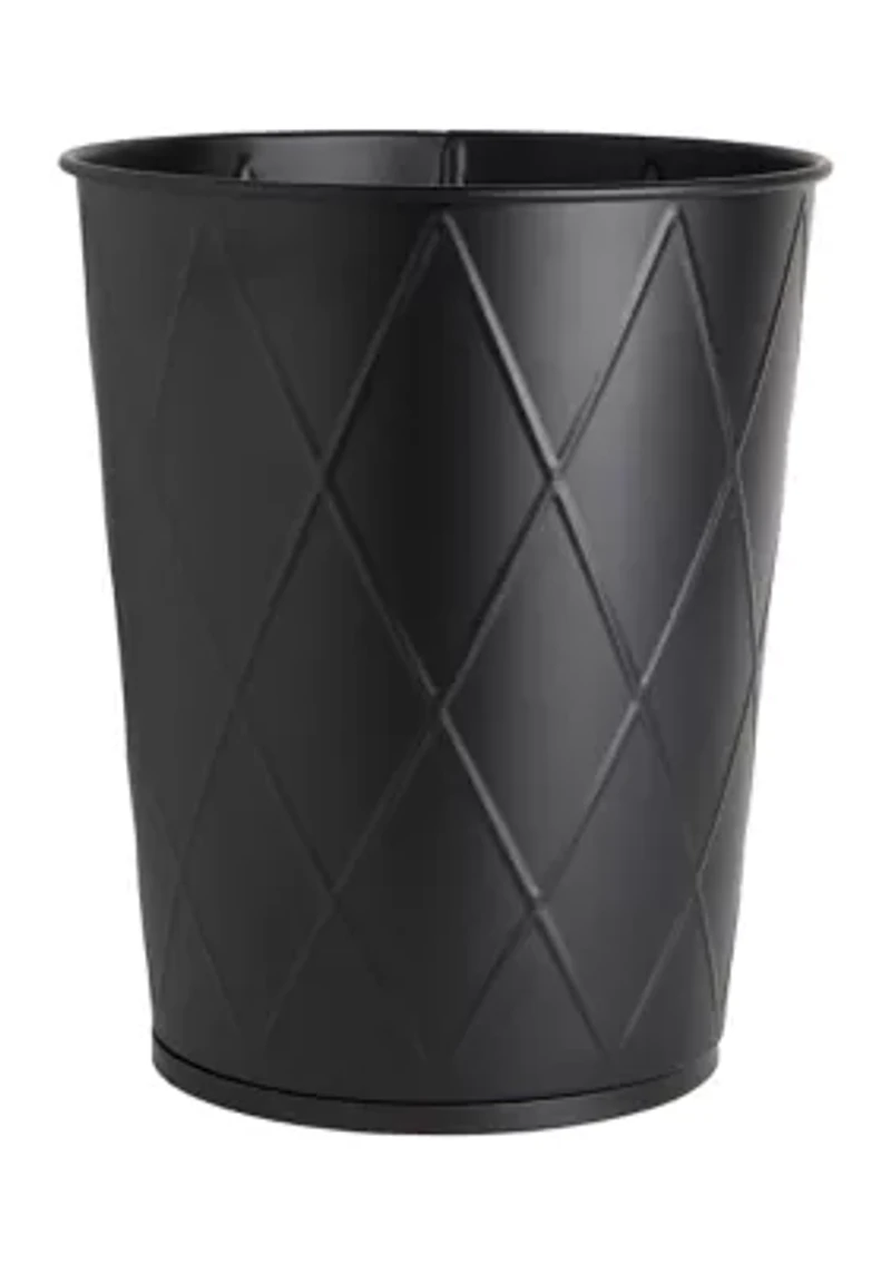 Harlequin Waste Basket - Black