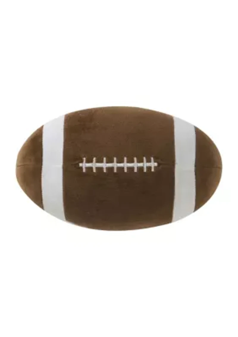 Team Sport Collegiate Comforter Set with Football Novelty Pillow