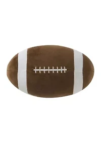 Team Sport Collegiate Comforter Set with Football Novelty Pillow