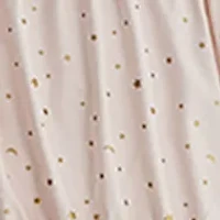 Celestial Princess Pink Smocked Texture Comforter Set with 2 Decorative Pillows