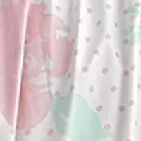 Tabitha Smocked Texture Pink Comforter Set with 2 Decorative Pillows