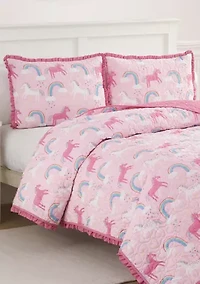 Unicorn Parada Quilt Set