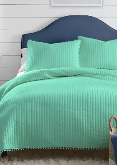 Pom Quilt Set