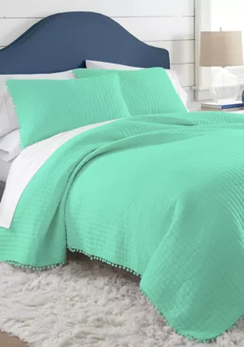 Pom Quilt Set