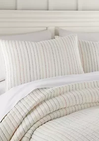 Rainbow Pickstitch Quilt Set