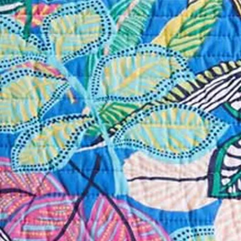 Fun Leaves Reversible Quilt Set