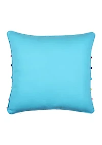 Pom Pom Multi Stripe PIllow 