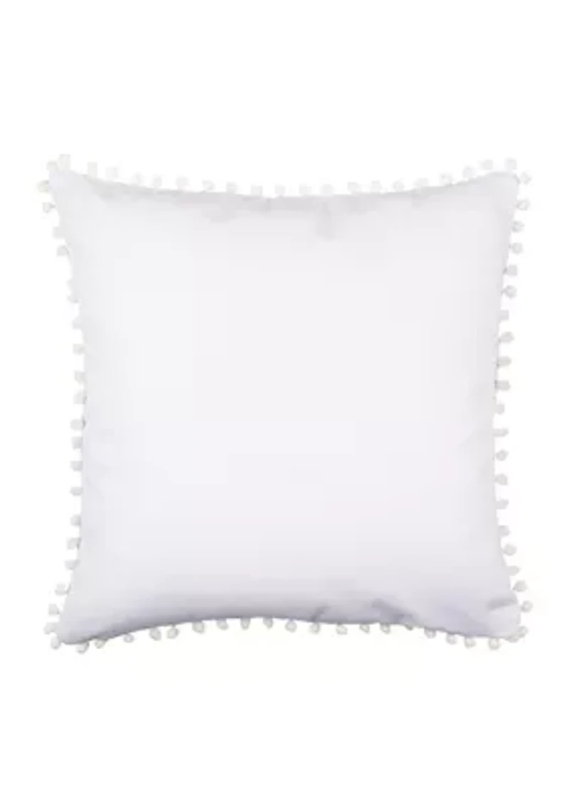 Turquoise Stripe Pillow