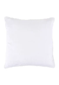 White Tufted Pillow
