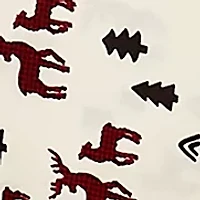 Plaid Deer Sheet Set