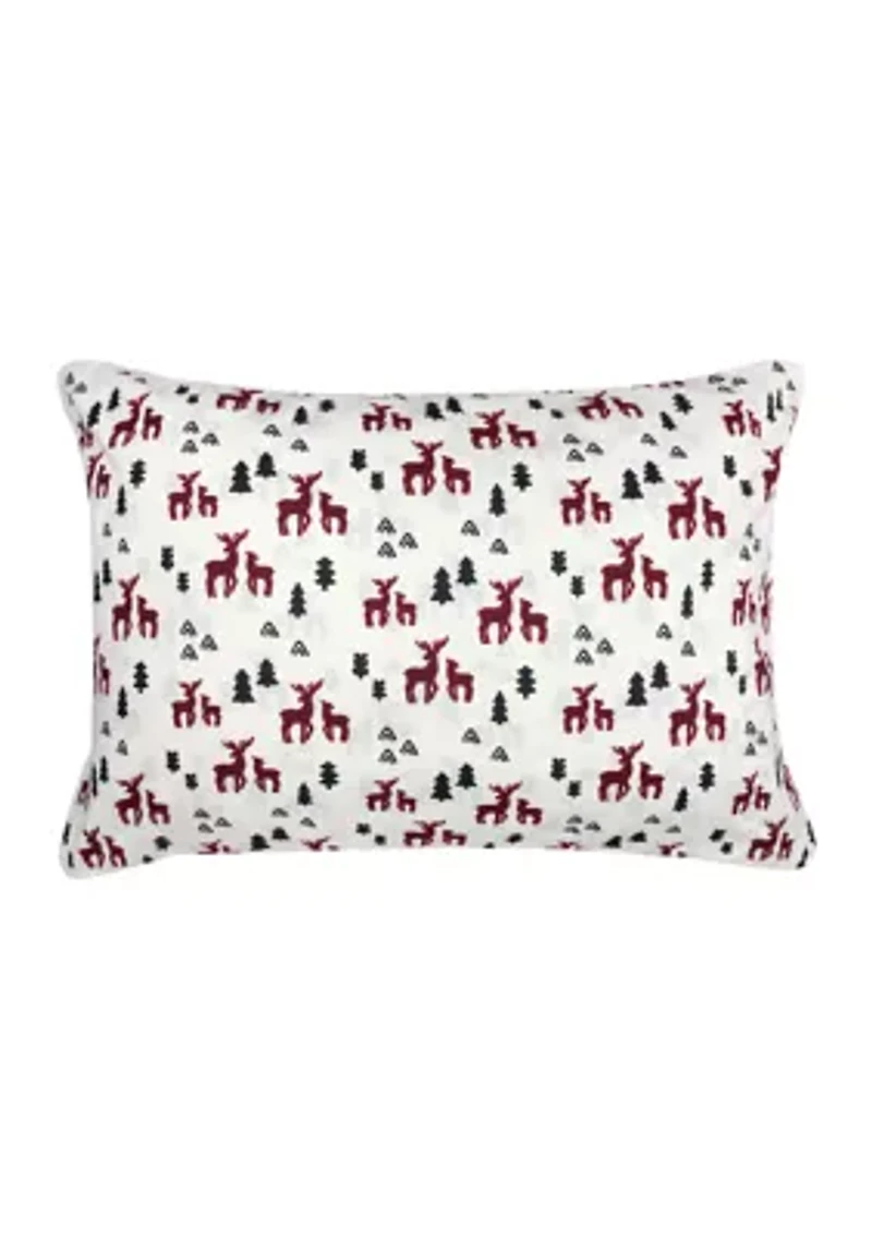 Plaid Deer Sheet Set