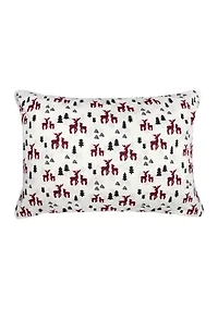 Plaid Deer Sheet Set