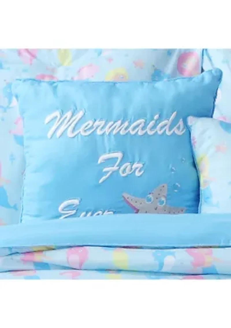 Mermaid Parade 4-Piece Comforter Set