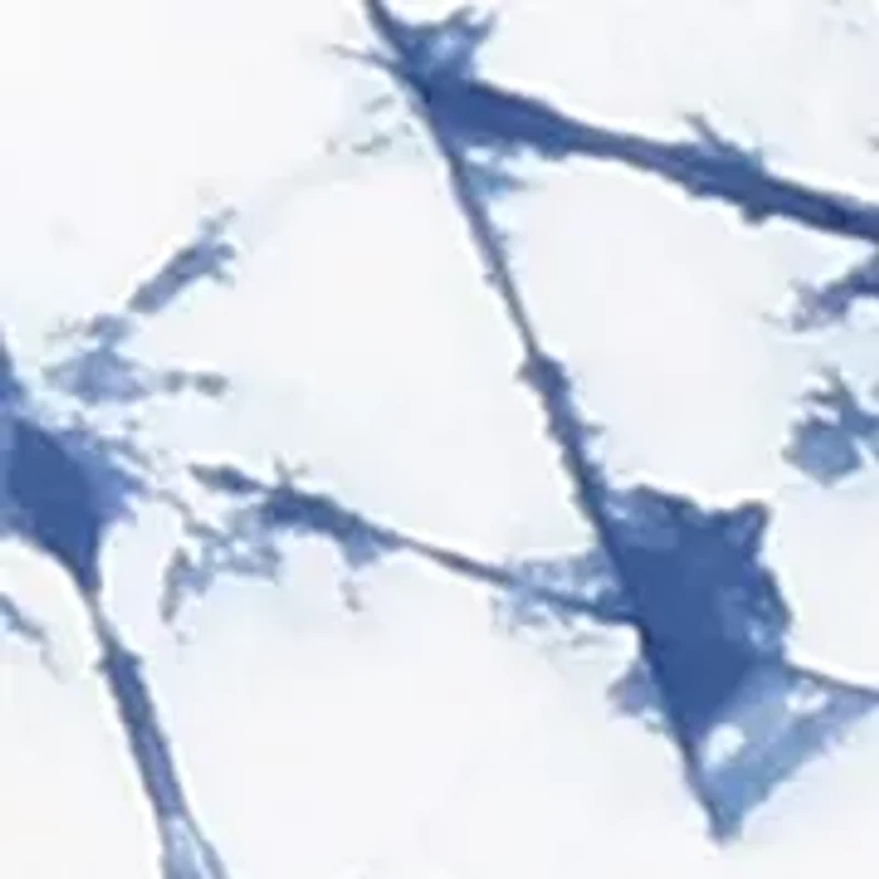 Blue Roxanne Tie Dye Sheet Set King