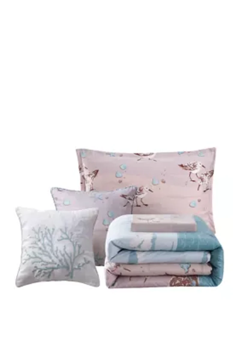 Sandpiper 5 Piece Comforter Set