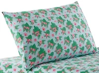 Pink Hibiscus Pillowcase Pair