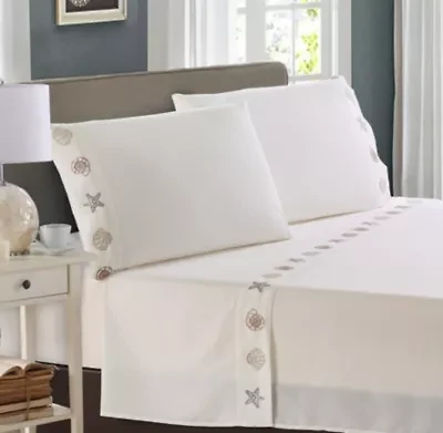 Gold & Silver Embroidered Pillowcase Pair