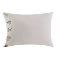 Gold & Silver Embroidered Pillowcase Pair