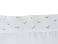 Mini Seagull Embroidered Pillowcase Pair