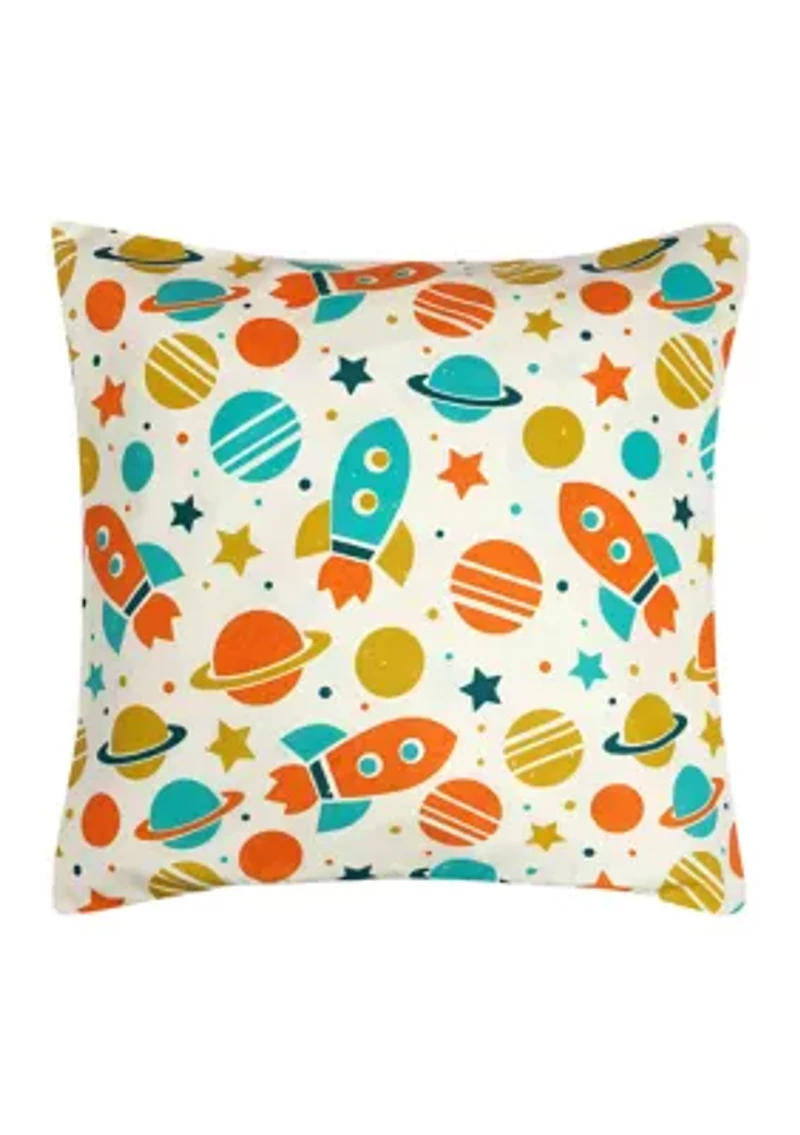 Universe Decorative Pillow 18 in x 18 in 