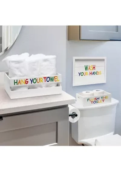 3-Piece Decorative Kids Bath Set