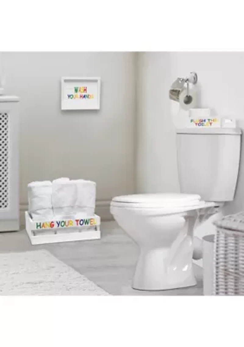 Small 3-Piece Decorative Kids Bath Set