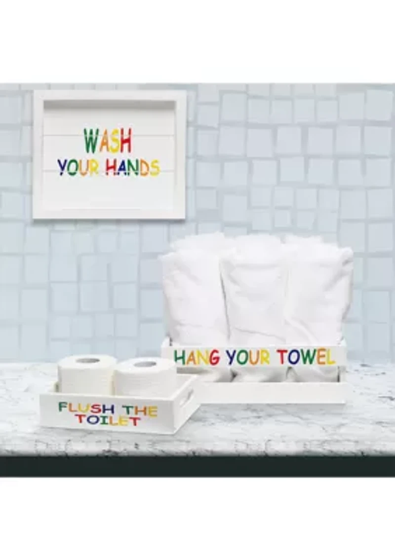 Small 3-Piece Decorative Kids Bath Set