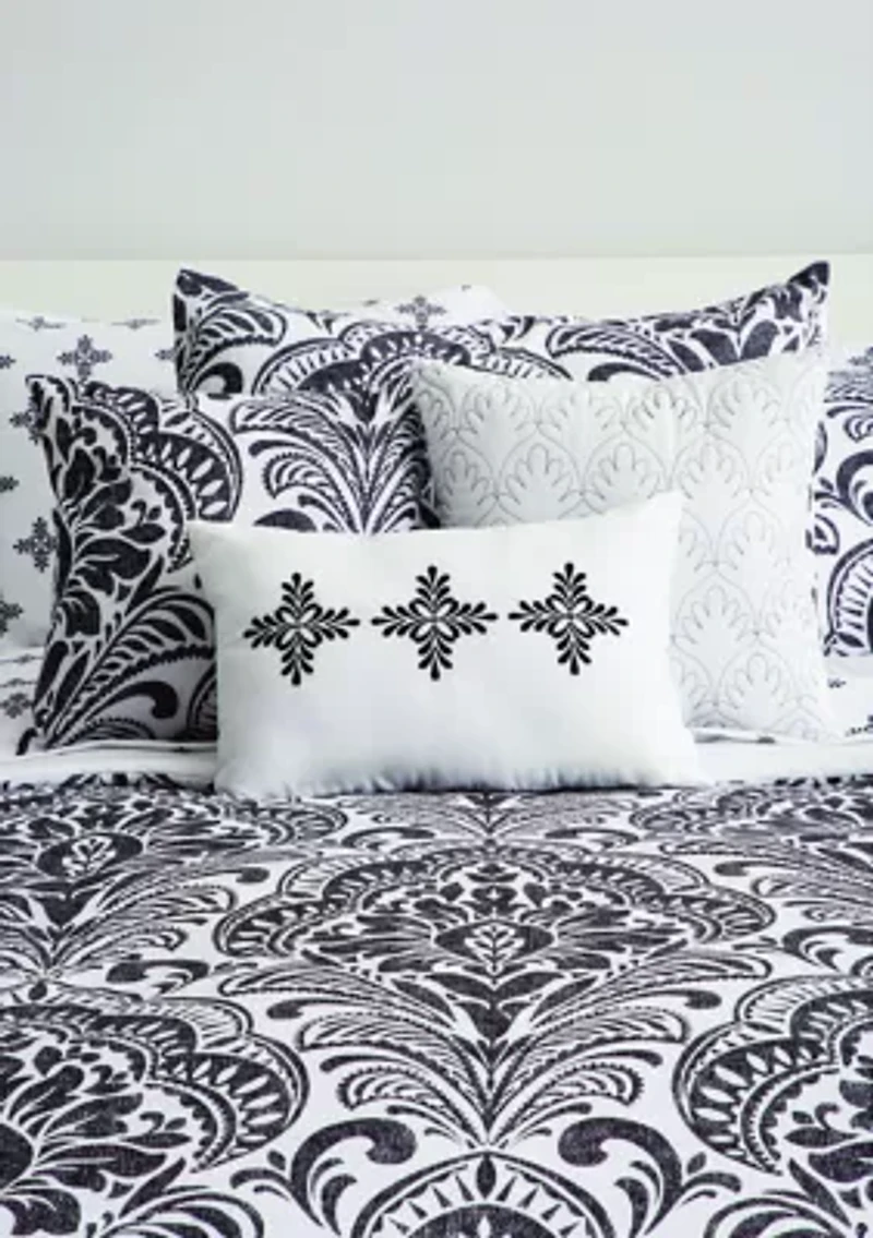 Medallion 10 Piece Bedding Set