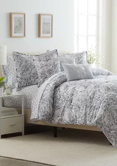 Paisley 10-Piece Comforter Set