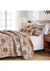 Andorra Quilt and Pillow Sham Set