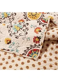 Andorra Quilt and Pillow Sham Set