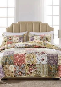 Blooming Prairie Quilt and Pillow Sham Set